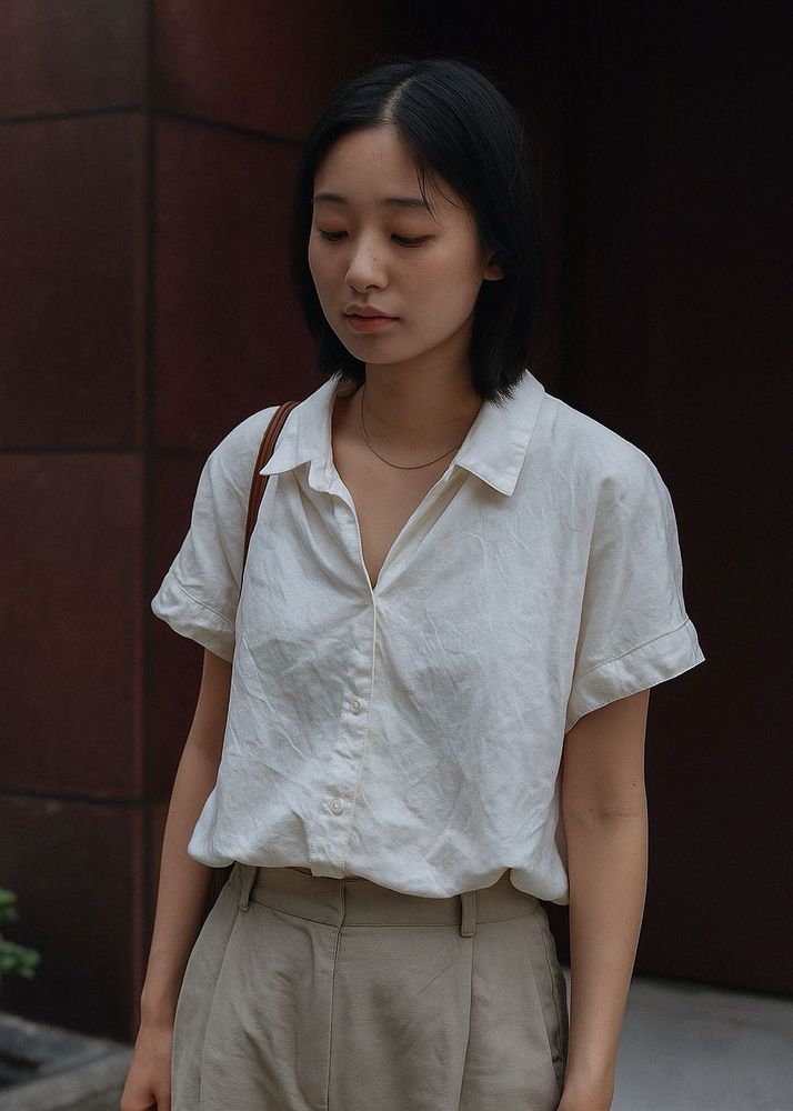 Oversized White Shirt