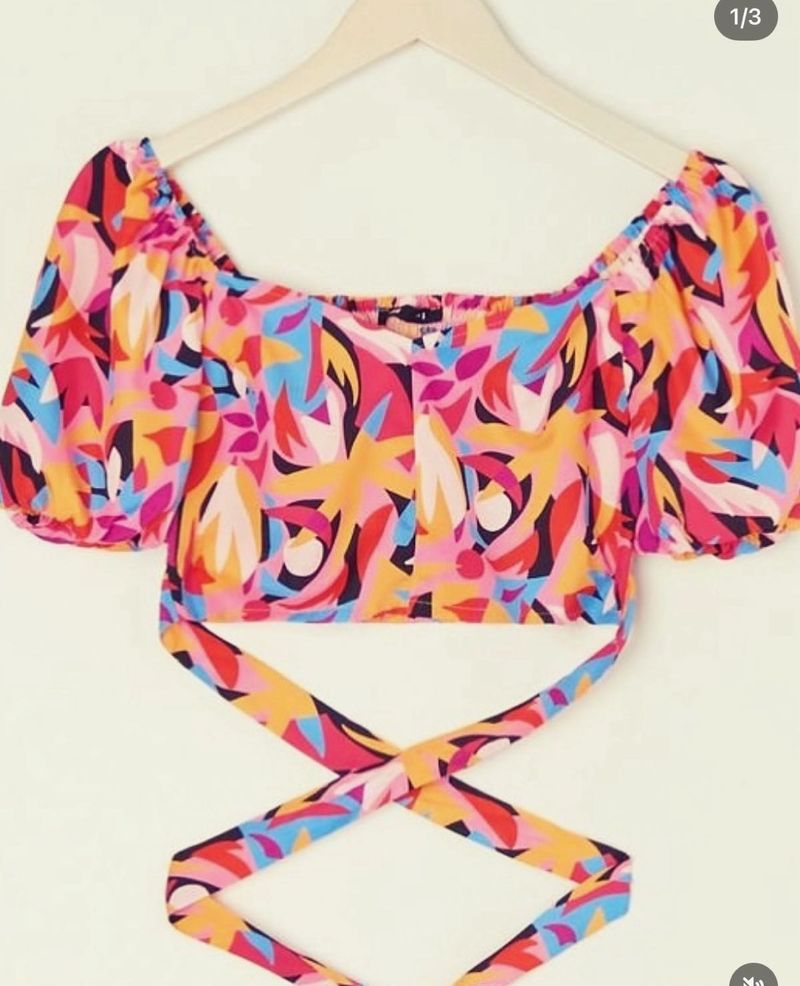 Colorful Crop Top