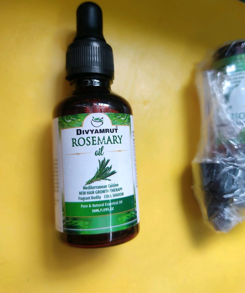 Pure&amp; Natural Rosemary Essential Oil with Dropper