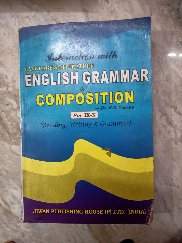 English Grammar Book For Class 9th And 10th