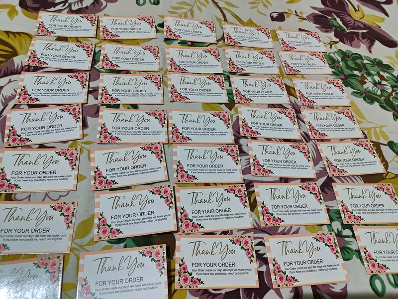 Floral Thank You Cards
