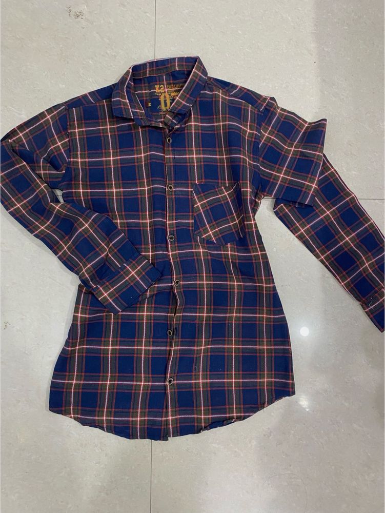 Plaid Flannel Casual Shirt