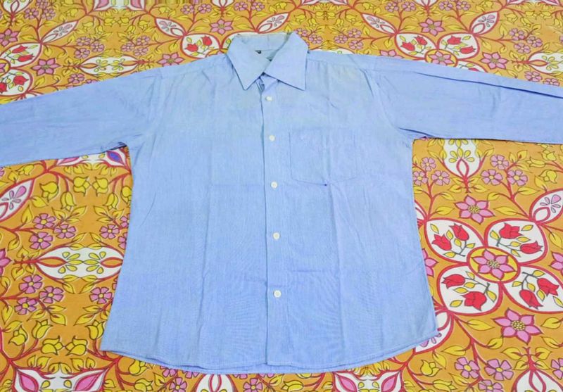 Blue Casual Shirt