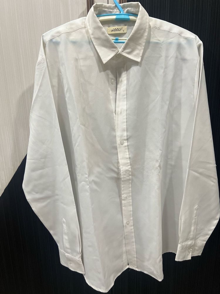 White Long Sleeve Shirt