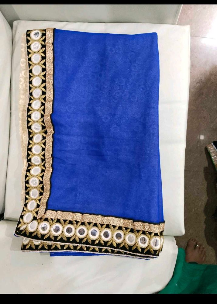 Royal Blue Saree