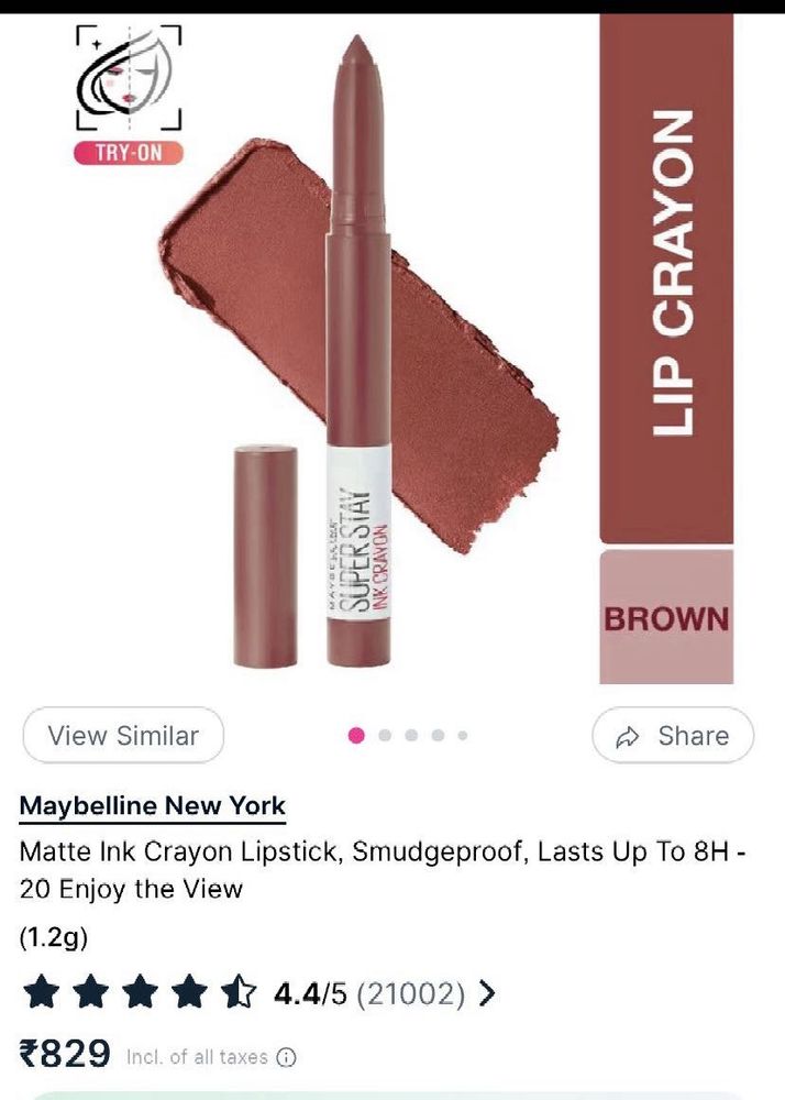 Maybelline Matte Ink Crayon