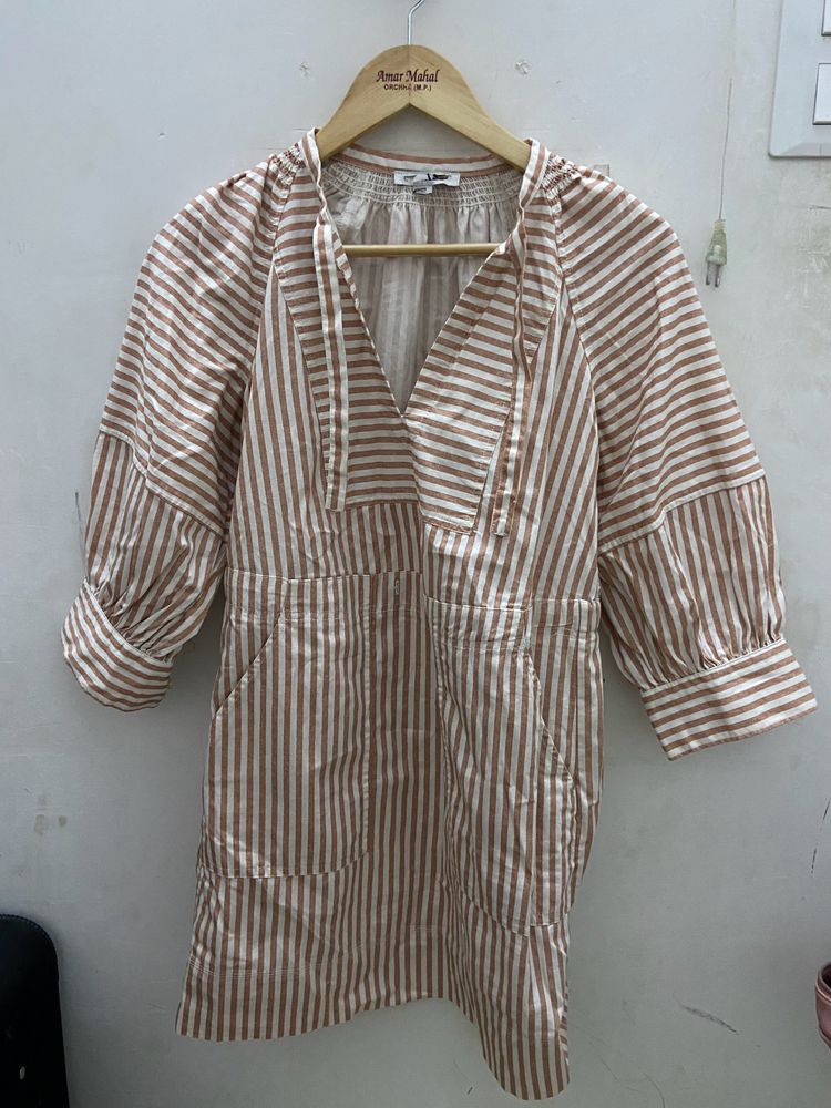 Chic Beige Dress