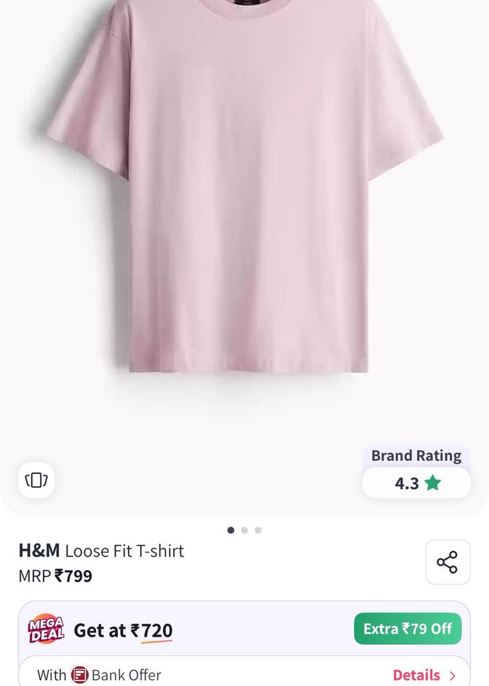 H&amp;M Loose Fit Tee
