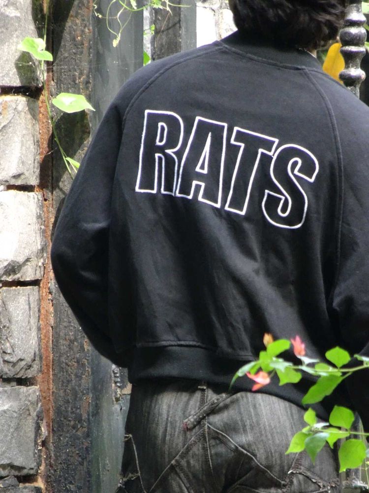 Black &#34;RATS&#34; Sweatshirt