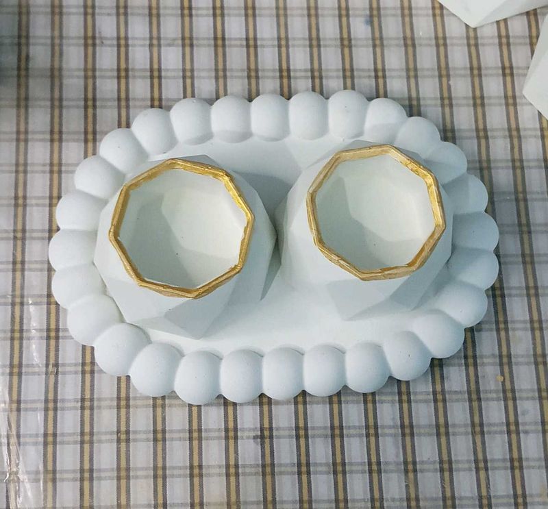 Geometric Planter Set