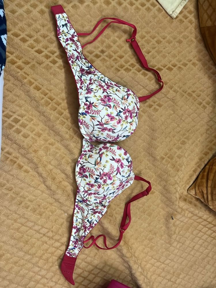 Floral Bra - Size 32B