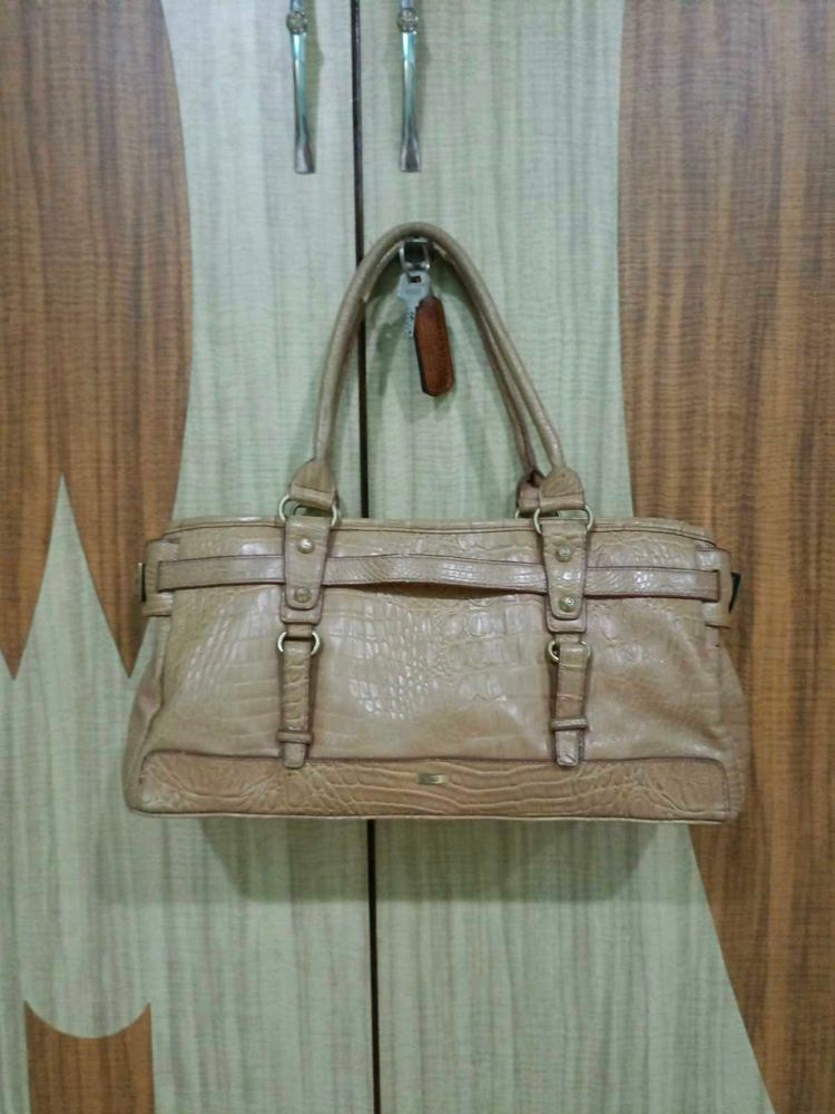imported crocodile print Stylish Handbag