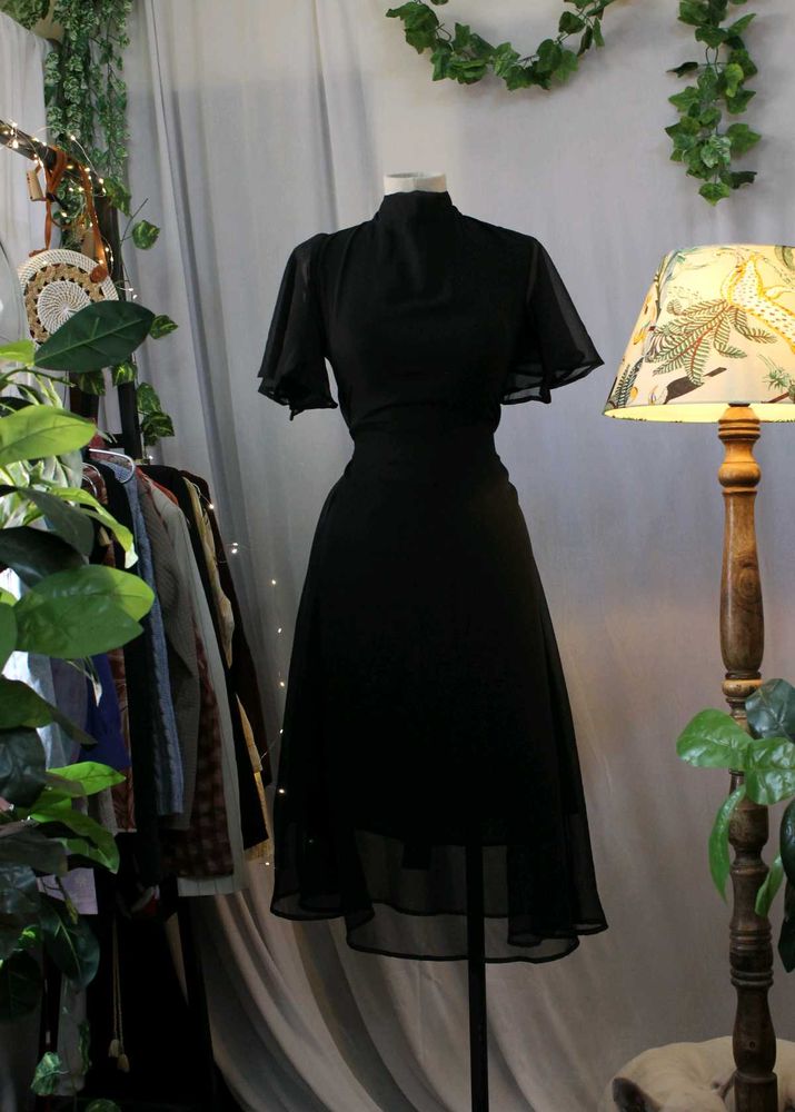 Black Midi Dress