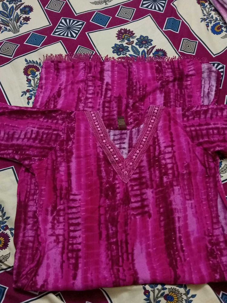 Straight Cut Kurti - Small Size