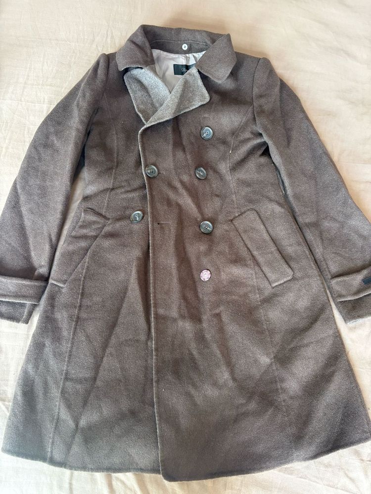 Elegant Brown Trench Coat