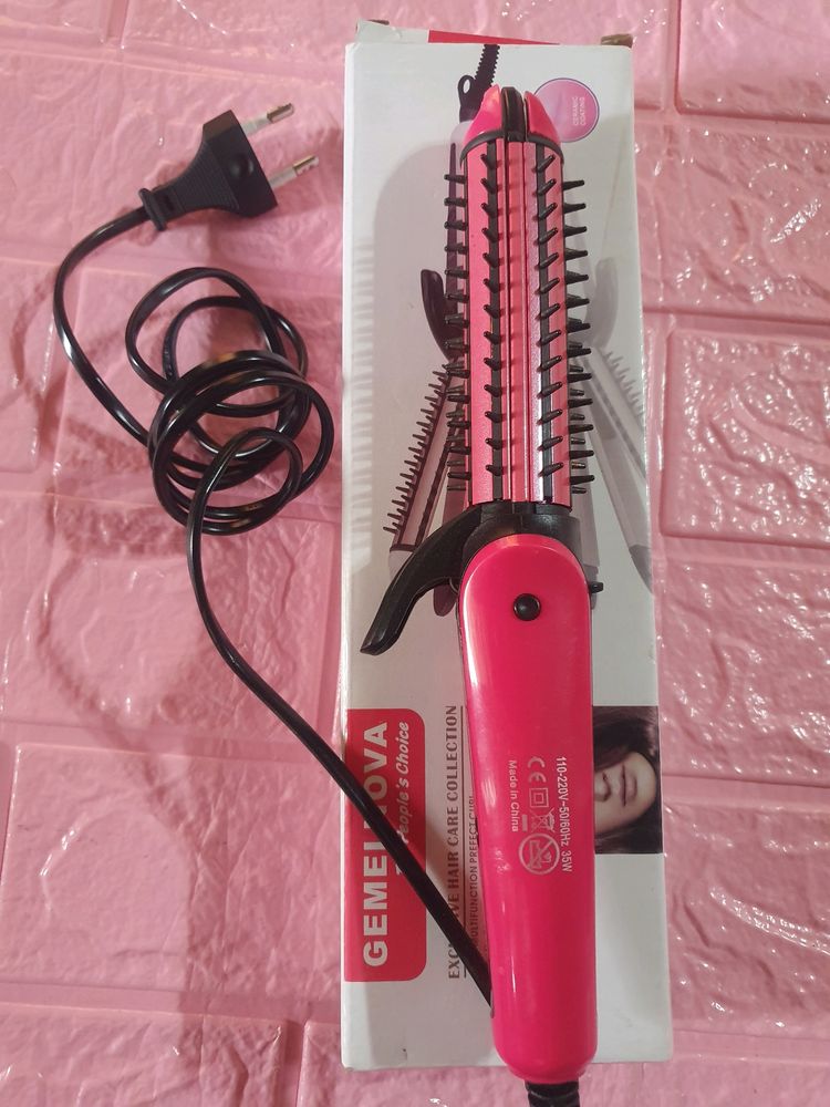 Hair Straightener Three In One
