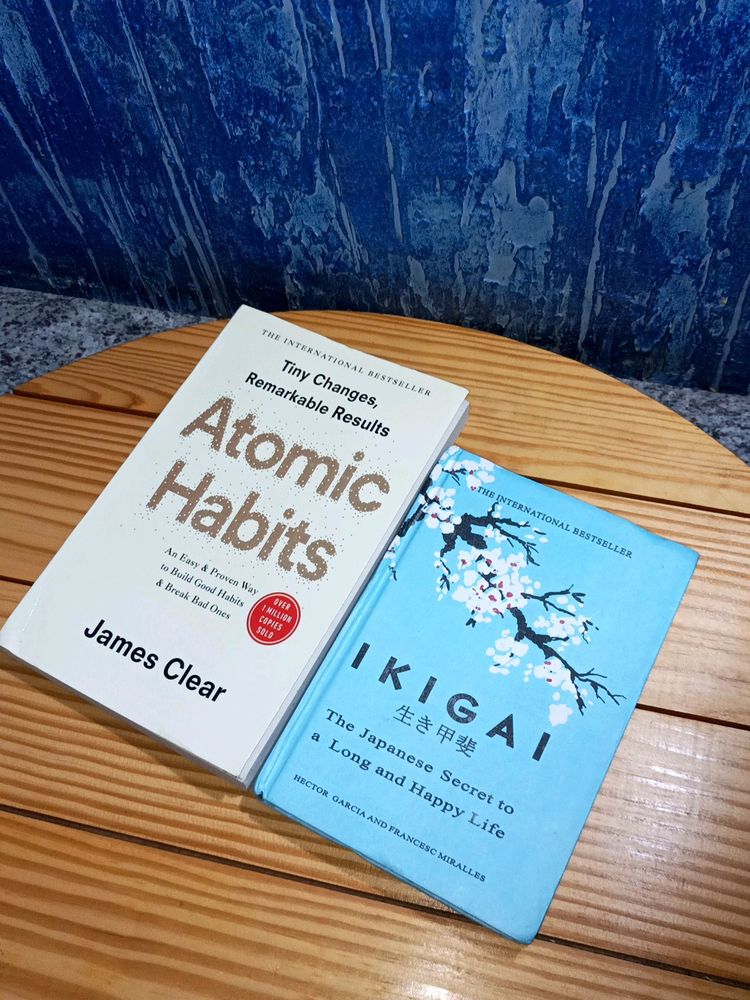 Atomic Habits And Ikigai Hardcover
