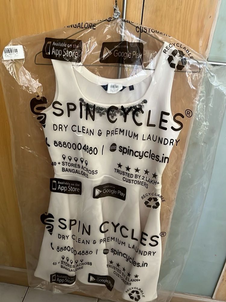 Classy Offwhite dress