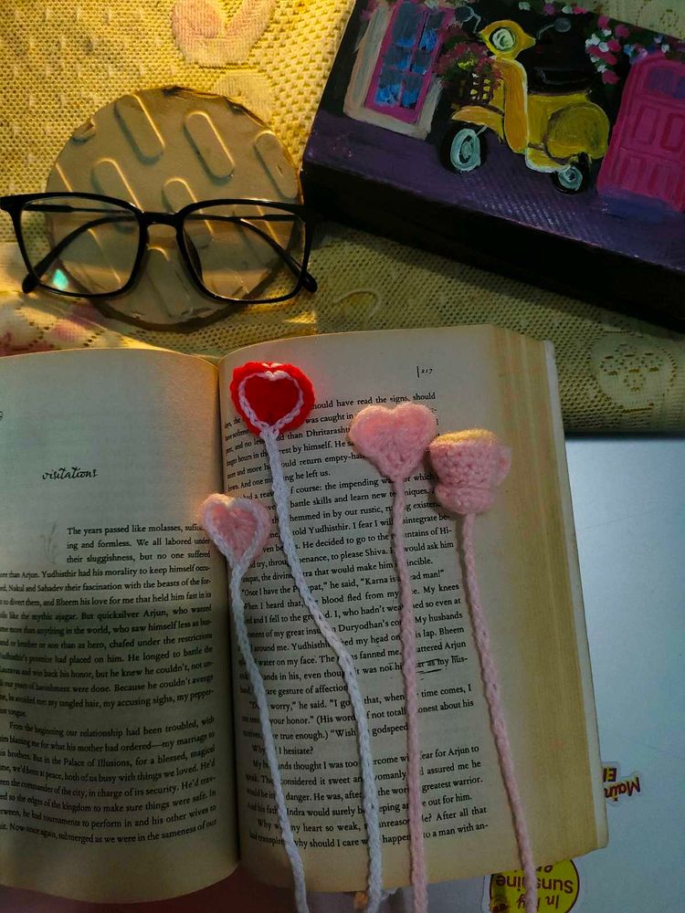Heart Shaped Bookmark