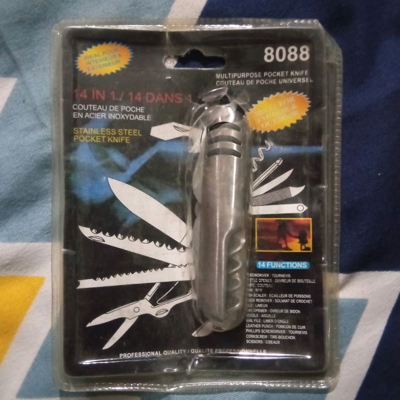 Stainless Steel Pocket Knife Multifunction