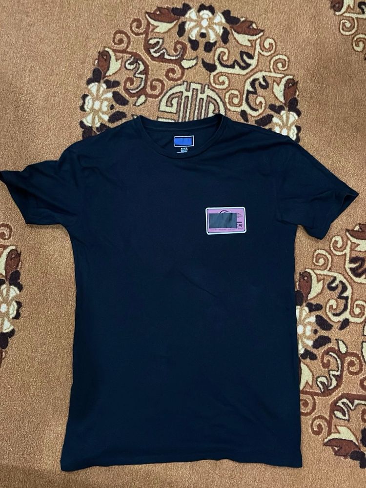 Black Graphic Tee