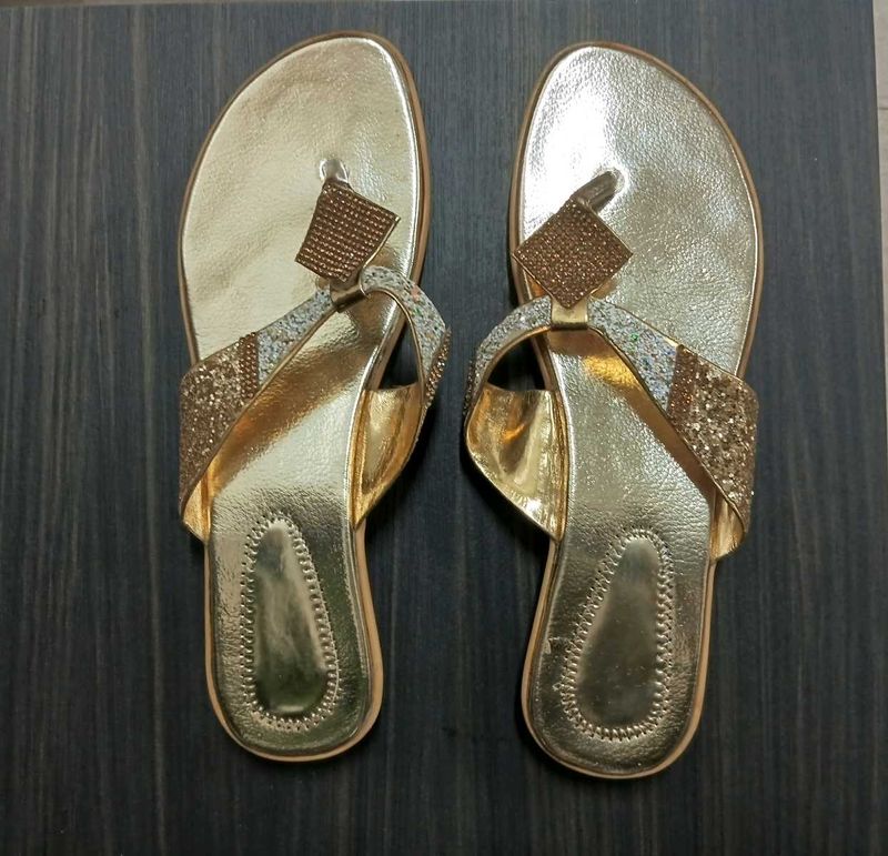 GOLDEN SANDALS
