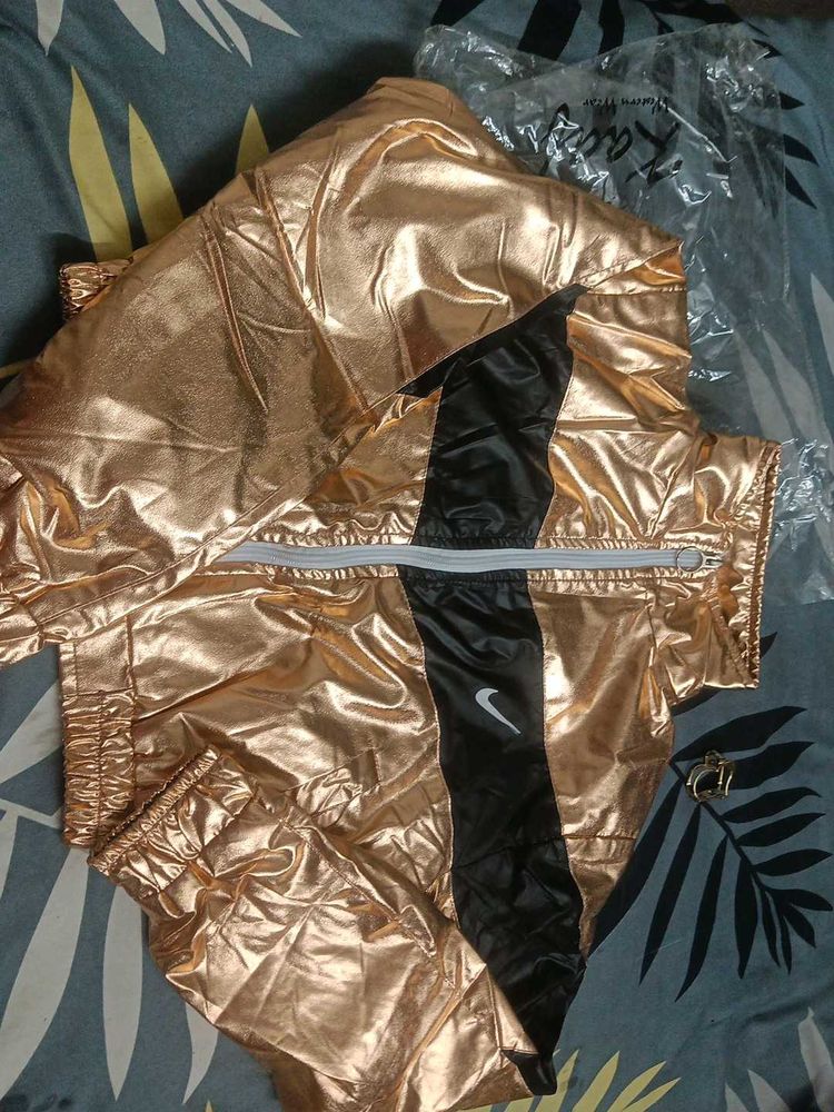 Nike Gold Track Jacket
