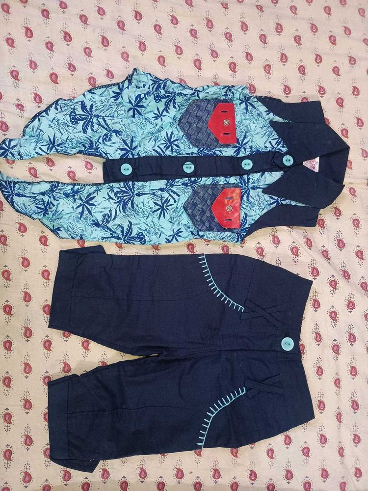 Girls Top and Denim set