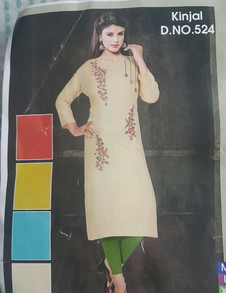 Xxl Embroidered Kurta just rs150