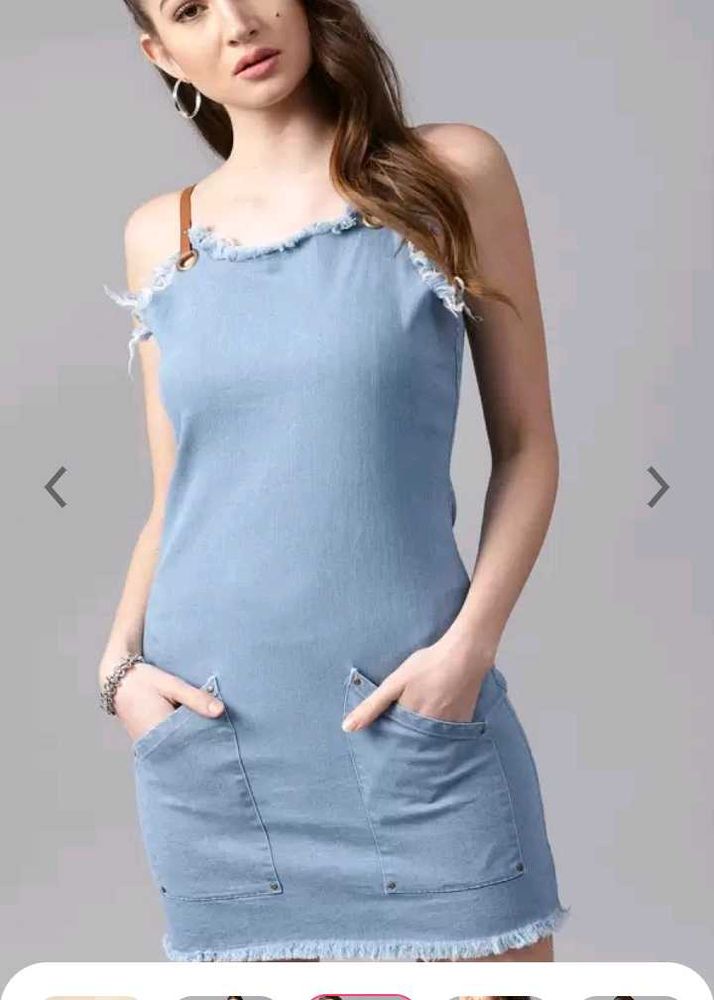Denim Mini Dress