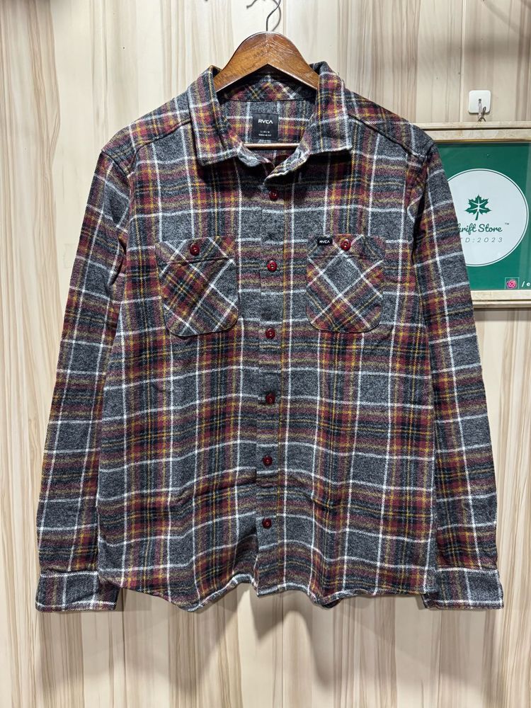 RVCA Regular Fit Flannel Shirt