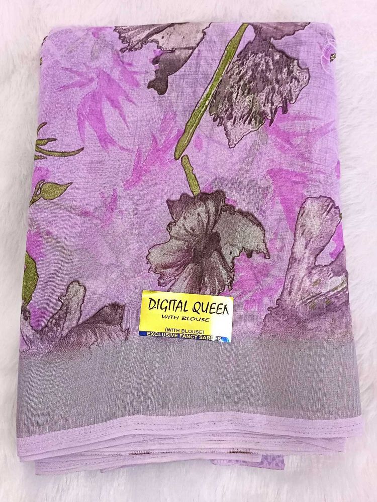 Elegant Floral Saree