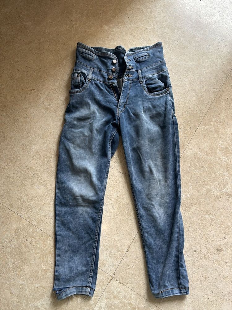 High Waist Skinny Jeans