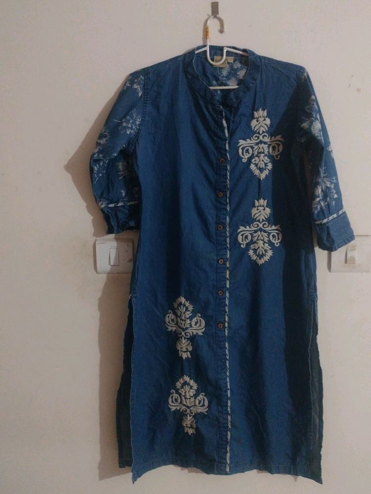 Women's Denim Kurti
