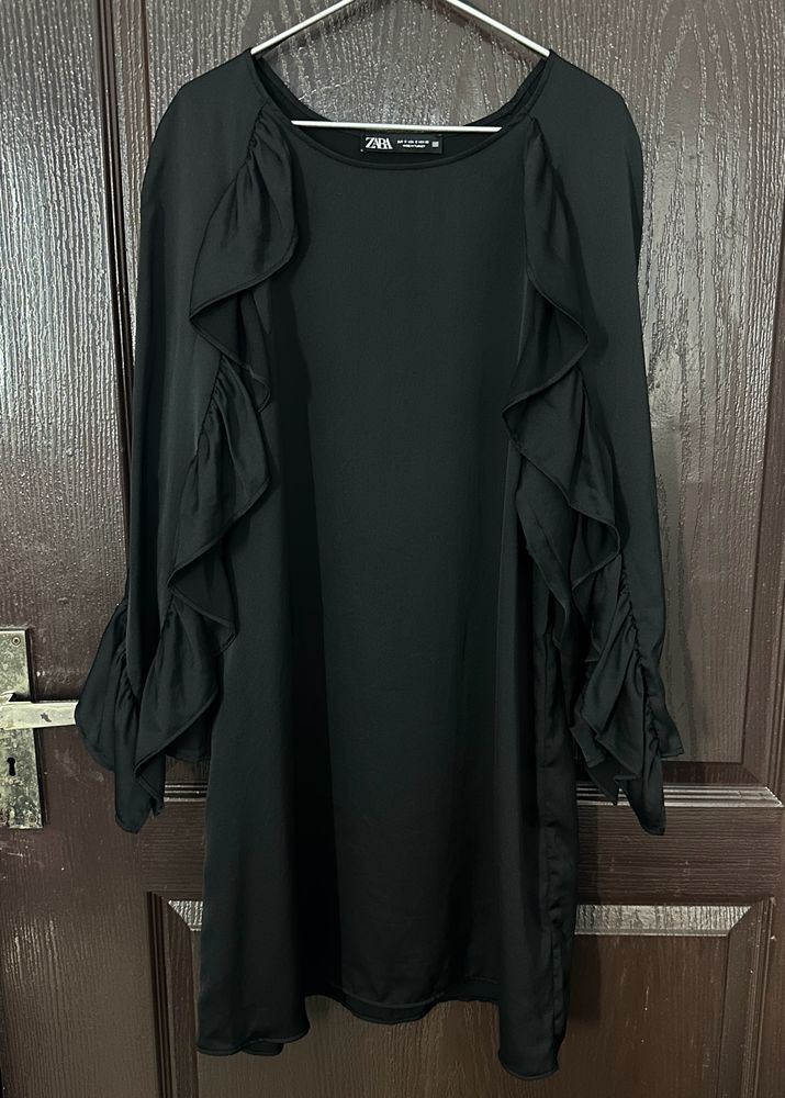 ZARA Ruffle Dress