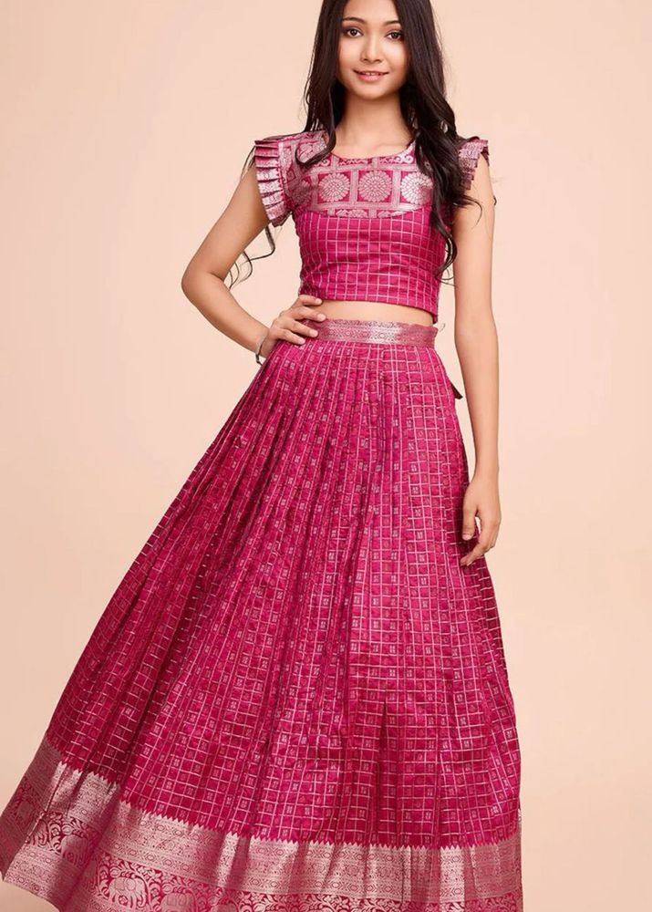 Pink Lehenga Choli Set