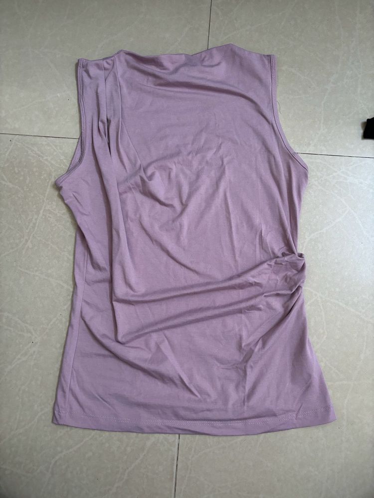 Ruched Fitted Top