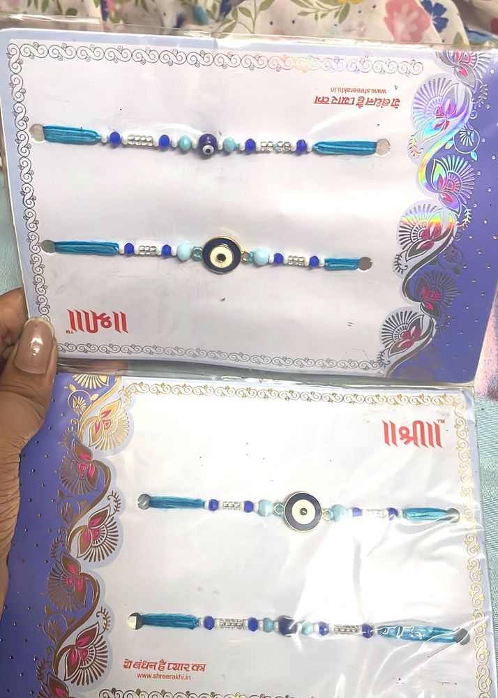 Evil Eye Rakhi Set