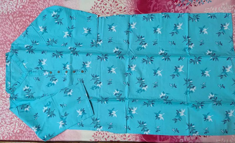Cotton Printed Kurta For Daily Or Office Wear