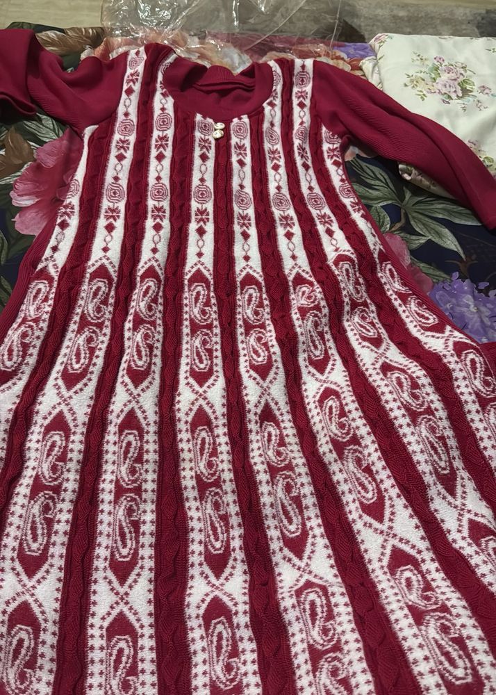 Woolen Kurta Set