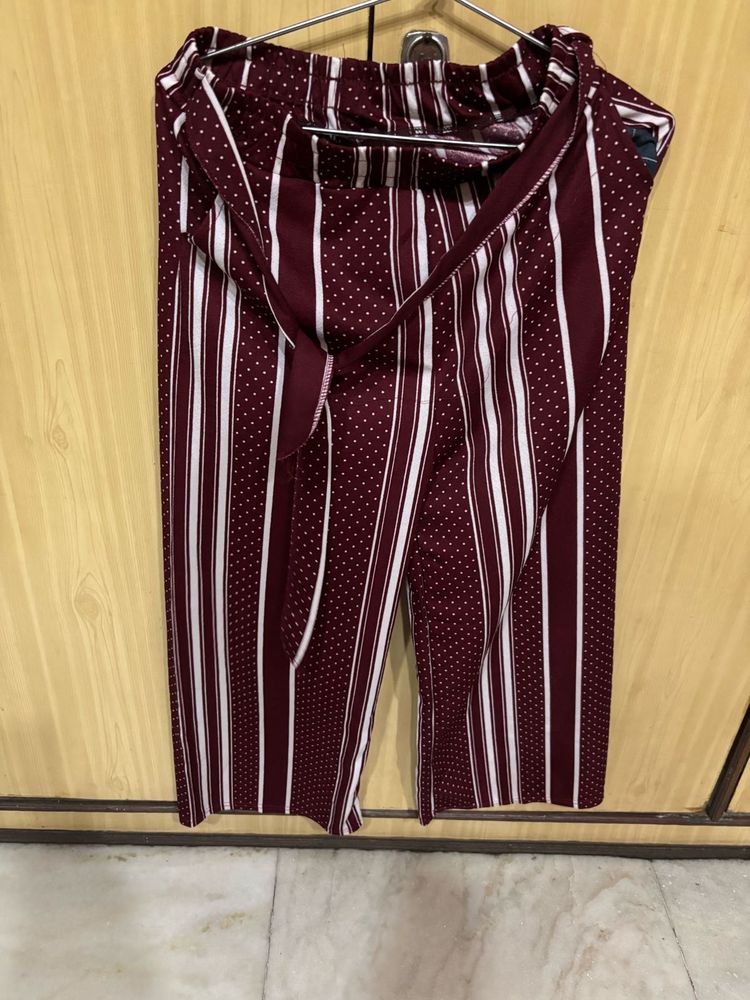 Striped &amp; Polka Dot Culottes