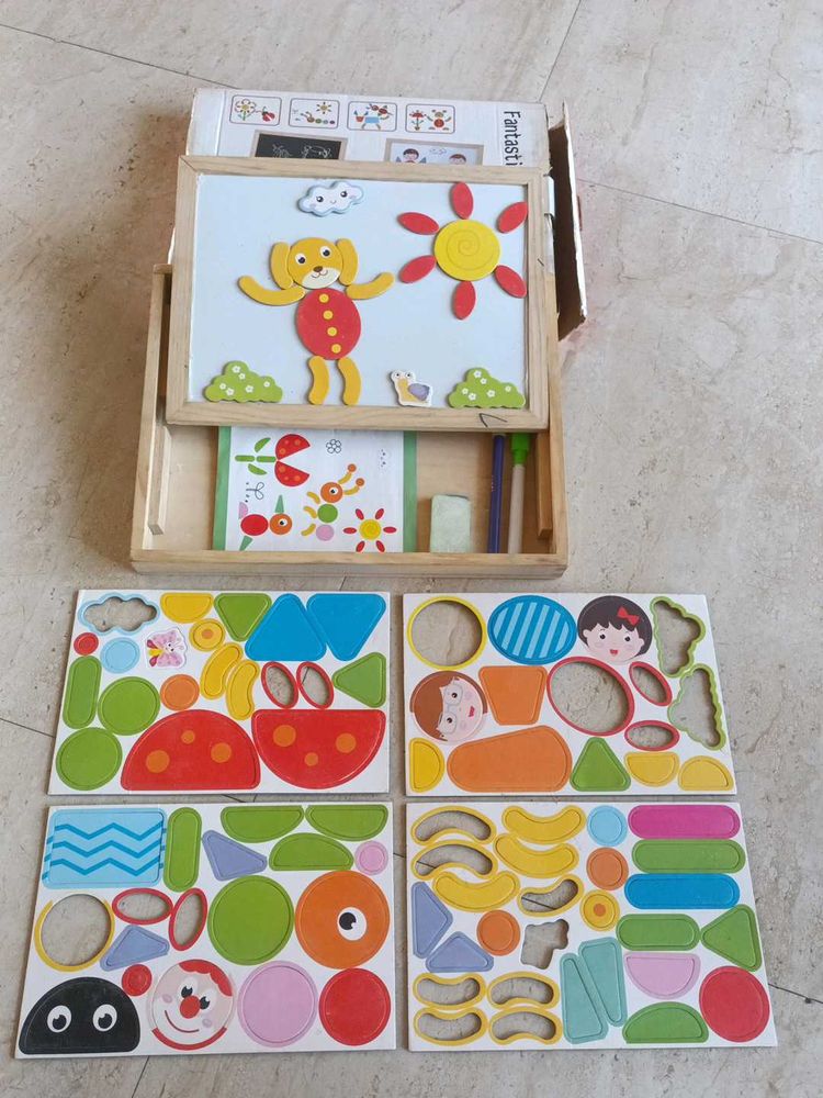 Wooden Easel - Educational Toy