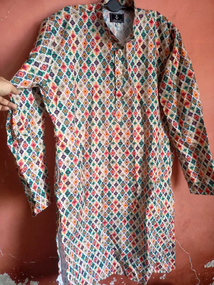 MENPERA BRAND Multicolour Printed Men Kurta