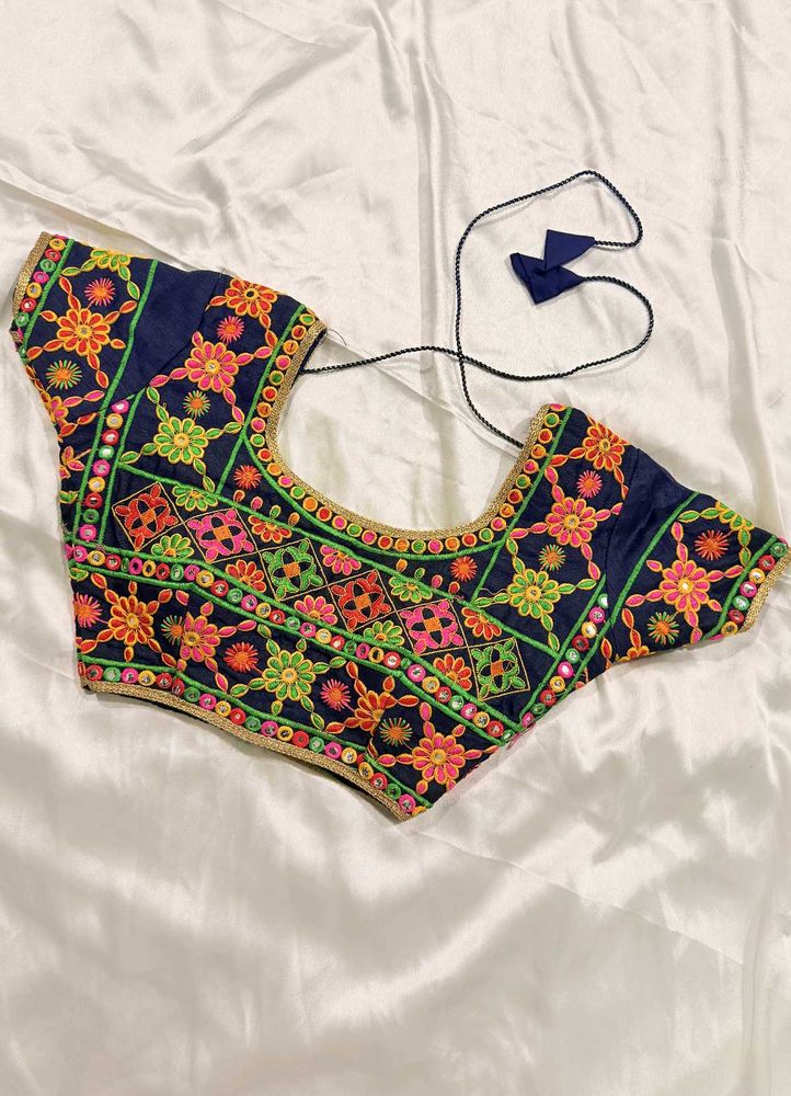 Embroidered Blouse - Gota Mirrorwork