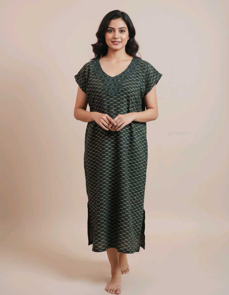 Comfy Green Nightdress