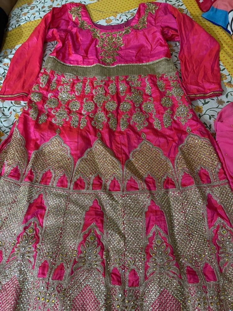 Pink Party Wear Dress