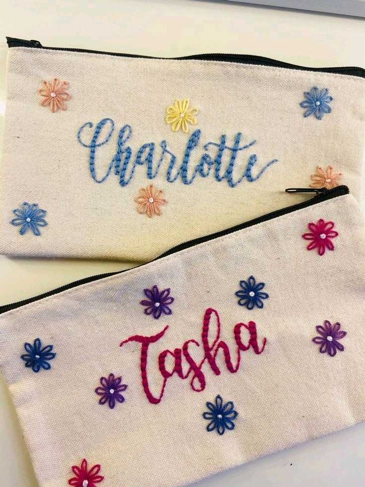 Hand Embroidered Pouch