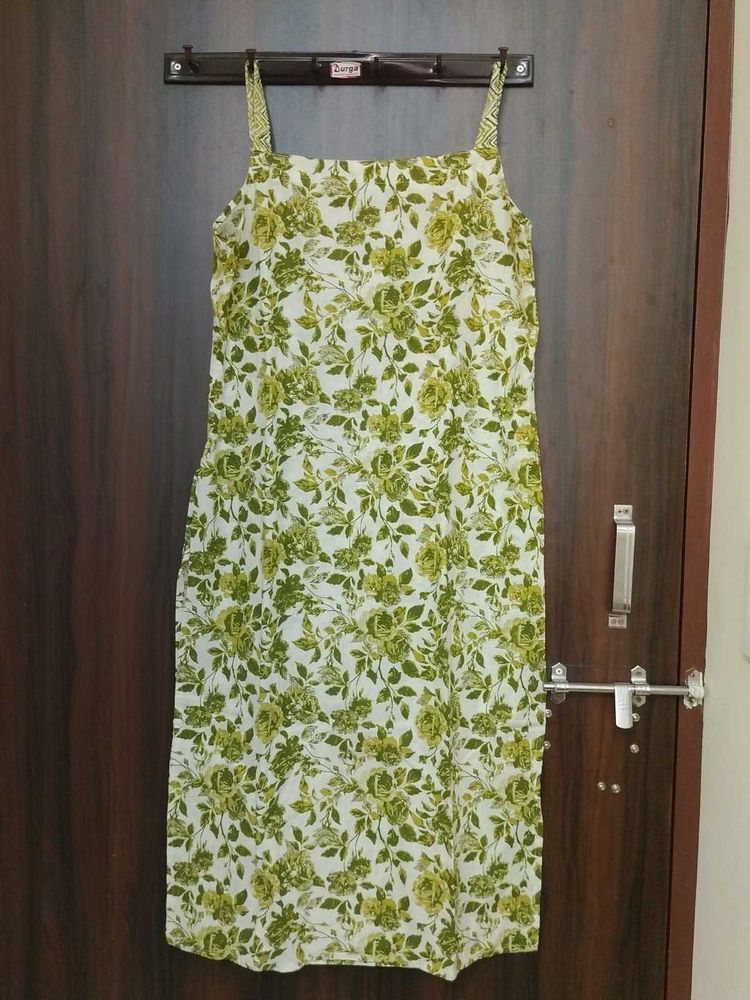 Floral Print Slip Dress