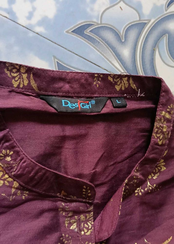 Desi Girl Top Kurta - Size L
