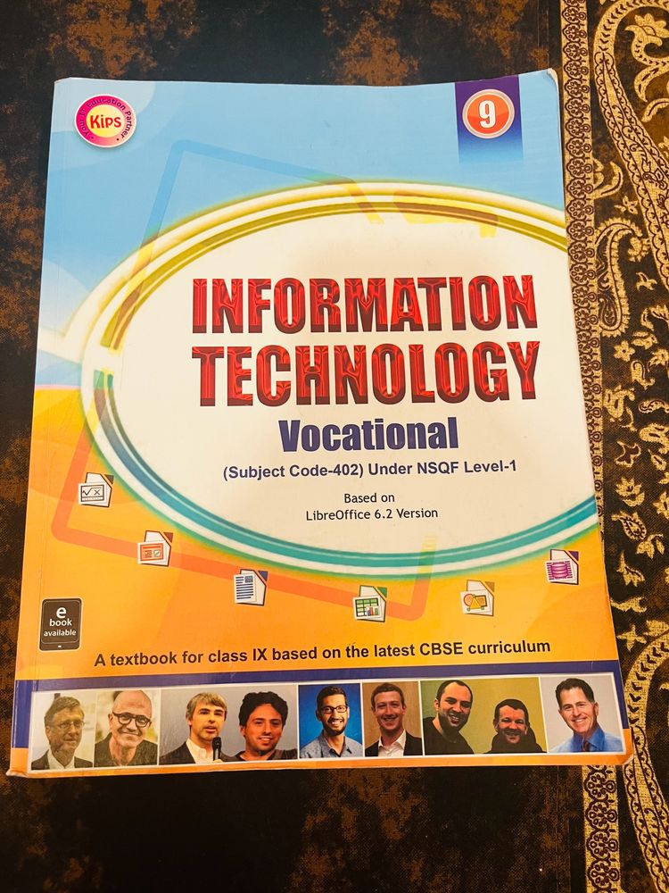 Information Technology (IT) Book Class 9